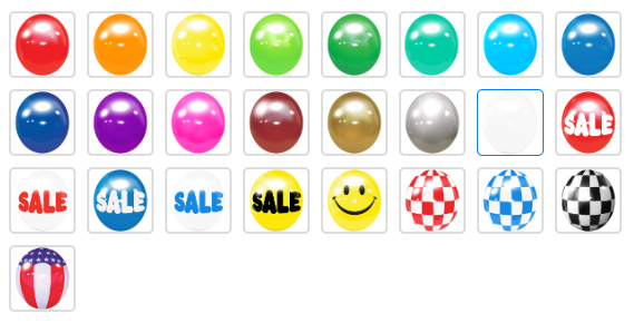 Balloon Bobber Colors